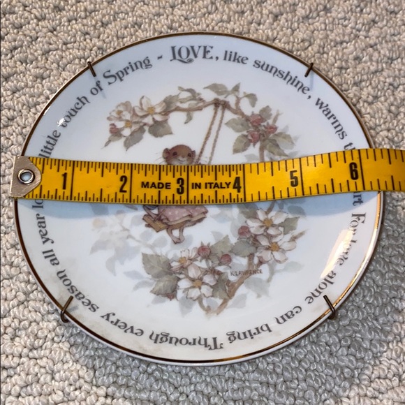 Vintage Lasting Memories Decorative Plate Mice - Picture 5 of 12
